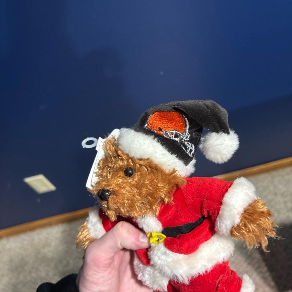 Forever Collectibles Santa Teddy Bear with Red Outfit